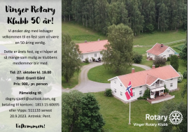 Vinger Rotary 50 år